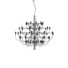 Flos 2097/50, design Sarfatti, 1958 (Frosted), Cromo