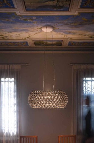 Foscarini Caboche Plus Grande - Sospensione, grigia
