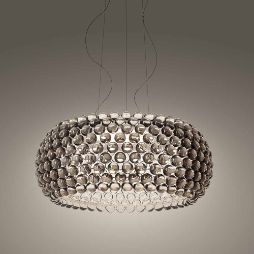 Foscarini Caboche Plus Grande - Sospensione, grigia