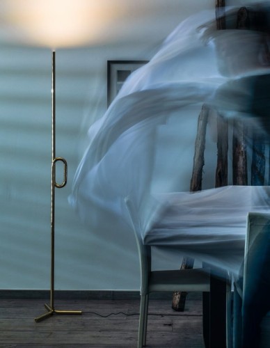 Foscarini Lampada Tobia - Terra, in oro