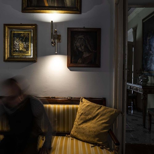 Foscarini Lampada Tobia - Parete, oro