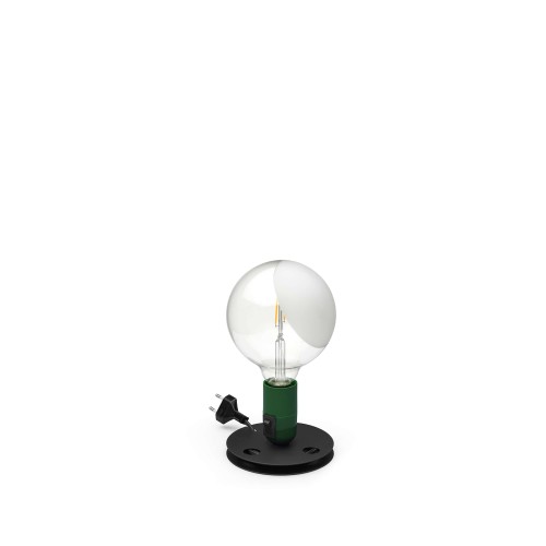 Flos Lampadina, design Castiglioni, 1972, Verde