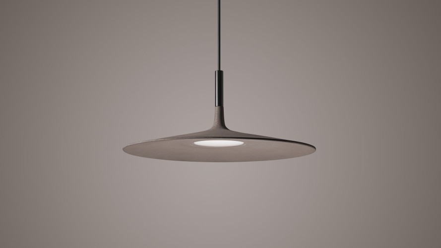 Foscarini Aplomb Large - Sospensione, marrone