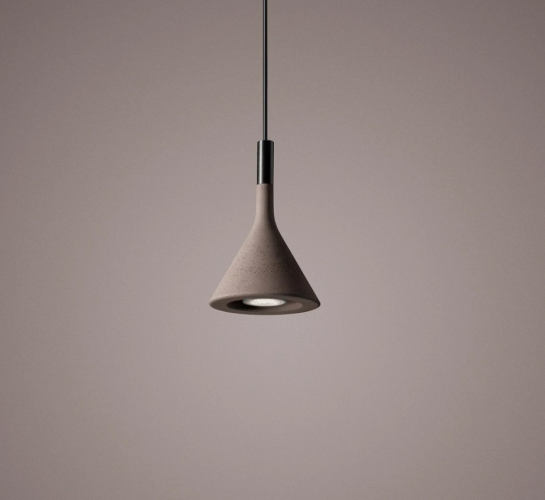 Foscarini Aplomb Mini - Sospensione, marrone