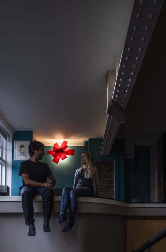 Foscarini Big Bang parete, rossa