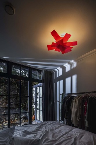 Foscarini Big Bang soffitto, rossa