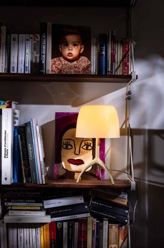 Foscarini Lumiere Nuances Grande - Tavolo, sahara