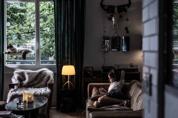 Foscarini Lumiere Nuances Grande - Tavolo, sahara