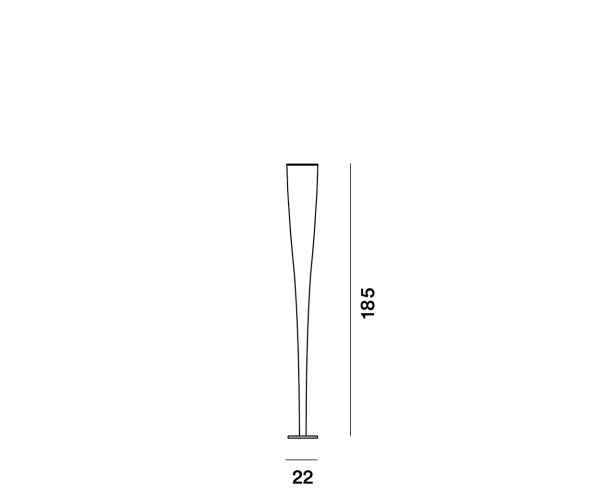 Foscarini Mite - Terra, dimensioni