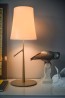 Foscarini Birdie da tavolo, grigia