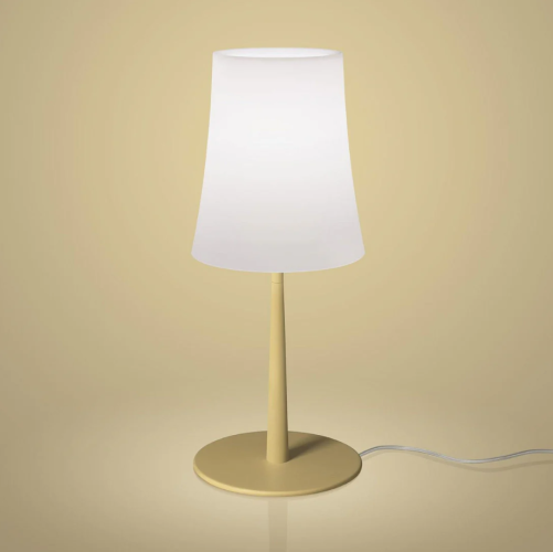Foscarini Birdie Easy - tavolo, giallo sabbia