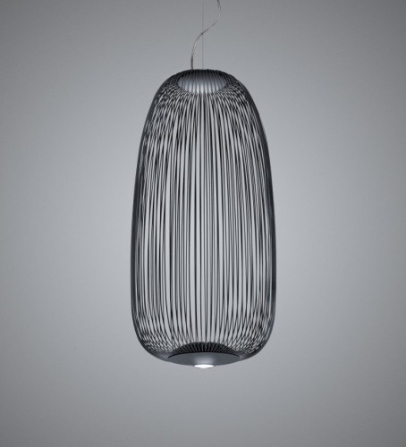 Foscarini Spokes 1 - Sospensione, grafite