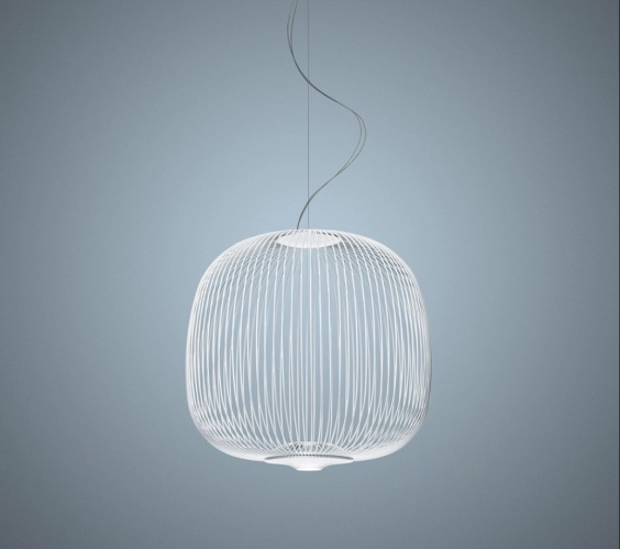 Foscarini Spokes 2 Midi, bianca