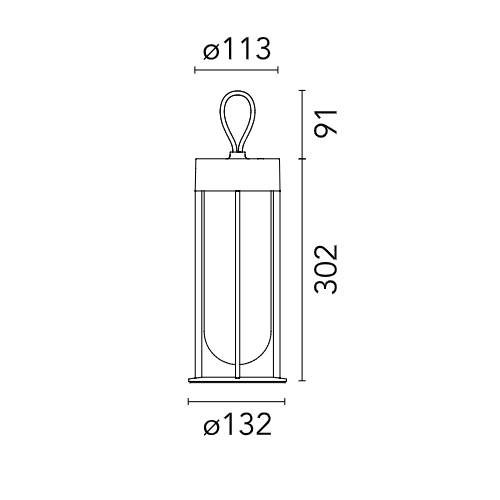 Flos In Vitro Unplugged, Dimensioni
