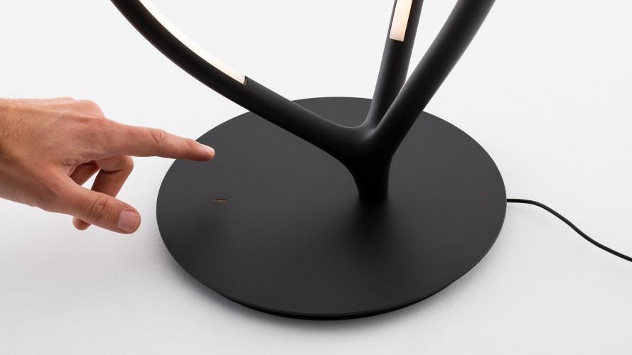 Artemide Arrival, dettaglio dell'accensione