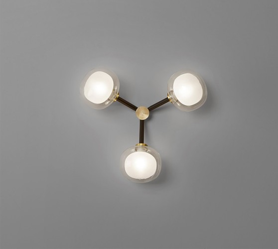 Tooy Nabila 552.73, Ottone spazzolato + Vetro trasparente