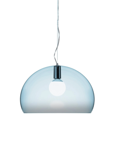 Kartell Fl/y Trasparente, azzurro