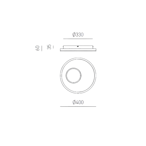 Gea Luce Melania, ⌀40cm