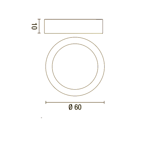 Affralux Band Diodi, 60cm, Dimensioni