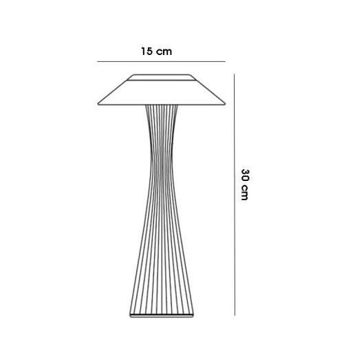 Kartell Space, Indoor, dimensioni
