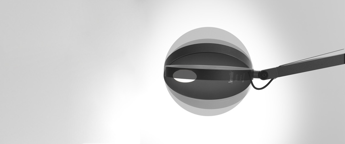 Artemide Demetra, tavolo; dettaglio