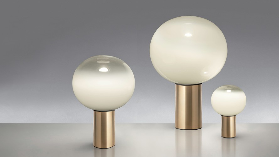 Artemide Laguna 26, tavolo; variazioni