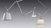 Artemide Tolomeo Decentrata, sospensione; varianti