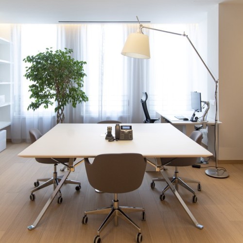 Artemide Tolomeo Mega Floor Dimmer alluminio/pergamena